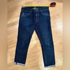 Bravestar MIUSA 14.5oz Japanese Indigo Selvedge Denim, Slim Taper